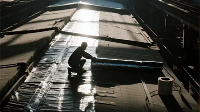 Pakai saman penebat bangunan, bahan ini membolehkan penyejukan dan penjimatan...
